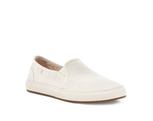 Sanuk Womens Avery Hemp Vegan Slip-on White Shoes | ALHCKT389